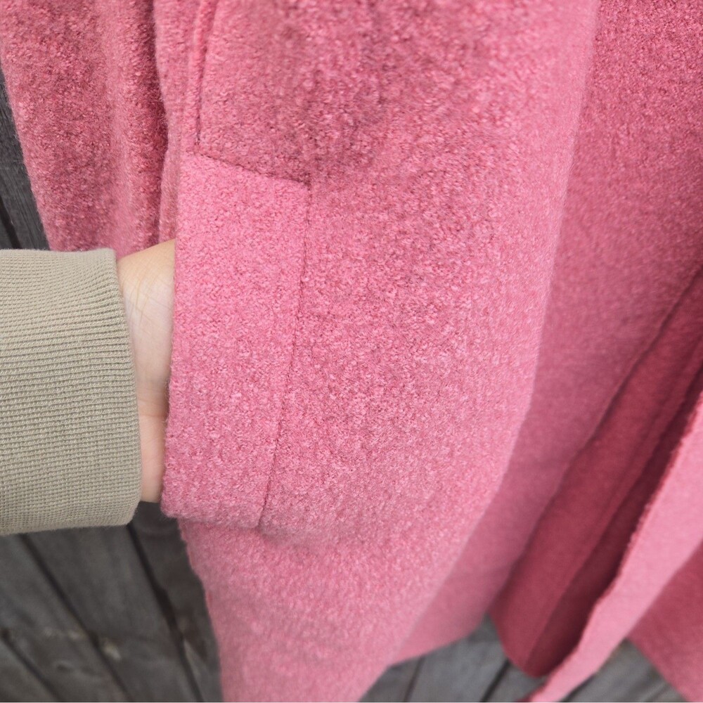 Boden Sally Pink Wool Blend Coat Size 10R - Picture 8 of 10